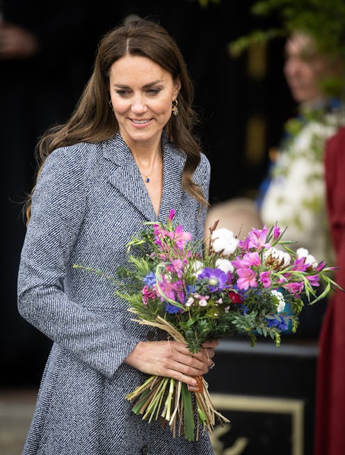 Kate Middleton wears Michael Kors at Glade Of Light Memorial opening.