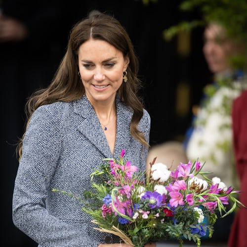 Kate Middleton wears Michael Kors at Glade Of Light Memorial opening.