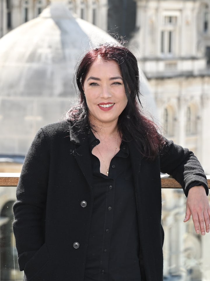 LONDON, ENGLAND - MAY 12: Director Deborah Chow attends the "Obi-Wan Kenobi" photocall at the Corint...