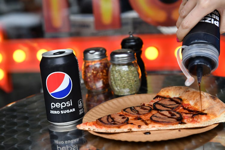 Here’s what the Pepsi-flavored pizza tastes like.
