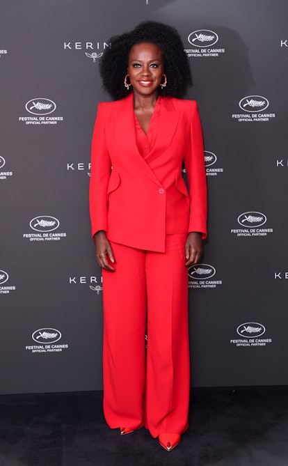 CANNES, FRANCE - MAY 19: Viola Davis attends the photocall of the Kering "Women in Motion" talks at ...