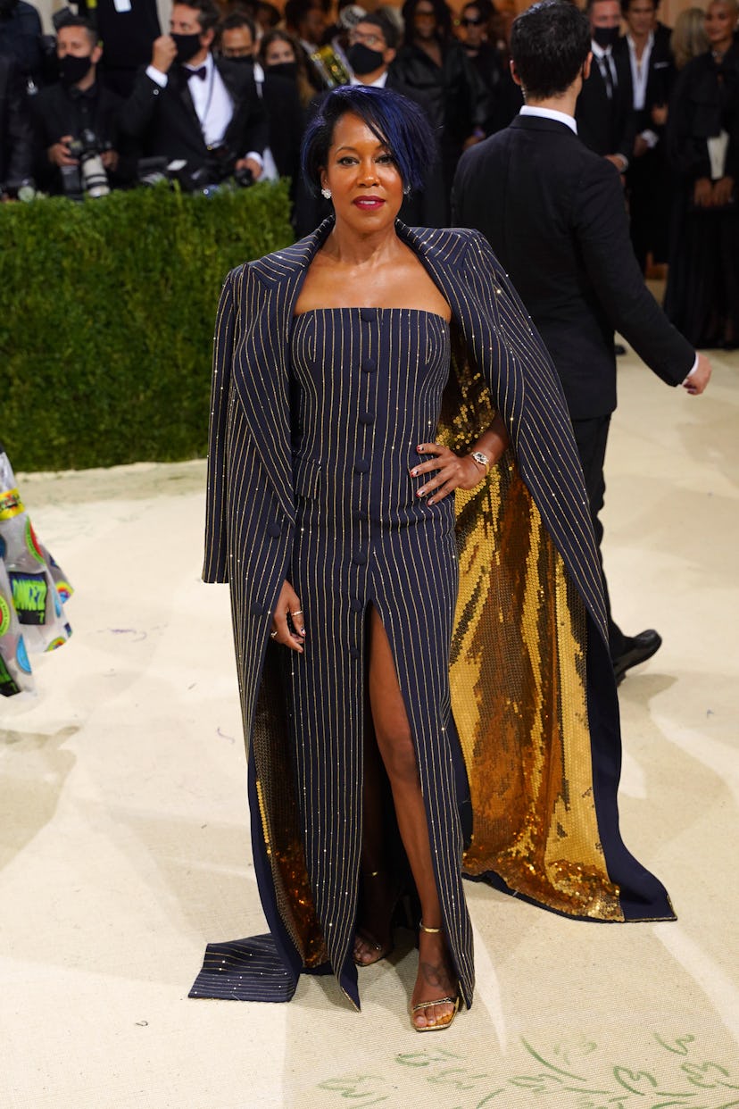 NEW YORK, NEW YORK - SEPTEMBER 13: Regina King attends 2021 Costume Institute Benefit - In America: ...