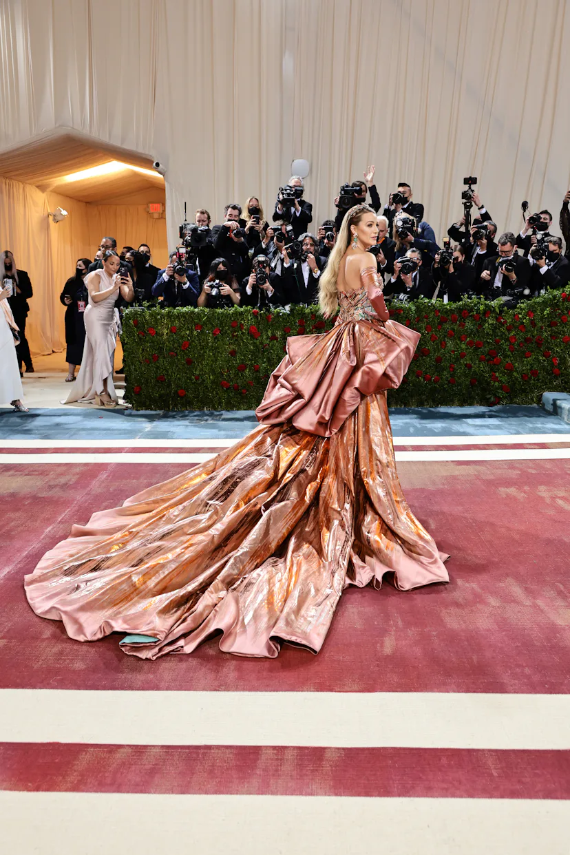 blake lively met gala dress 2022 designer How Does Blake Lively's Met Gala 2022 Dress Work?