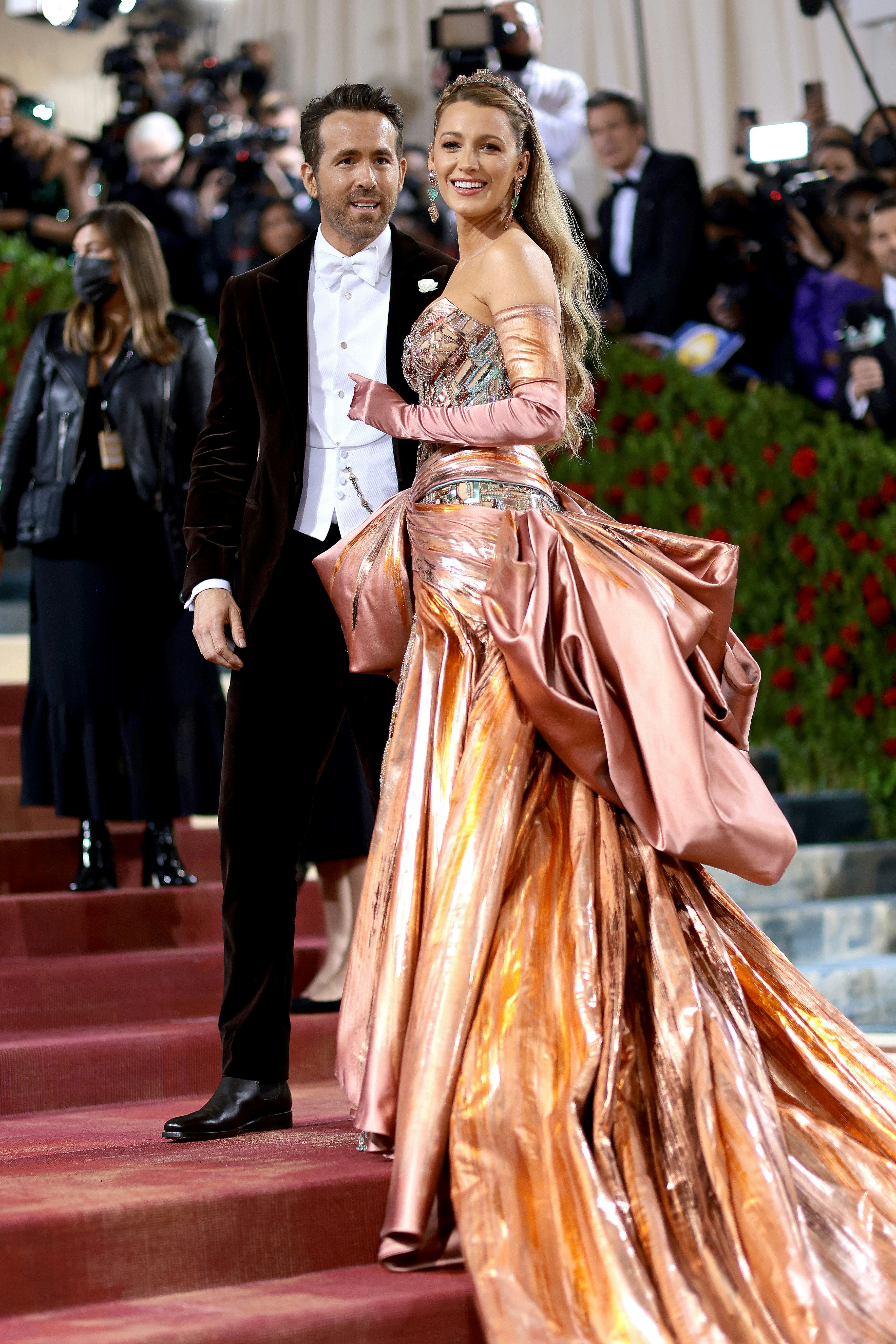 Blake Lively and Ryan Reynolds had so many glam photos at the 2022 Met Gala.