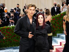 Austin Butler and Priscilla Presley attended the 2022 Met Gala ahead of the 'Elvis' premiere.