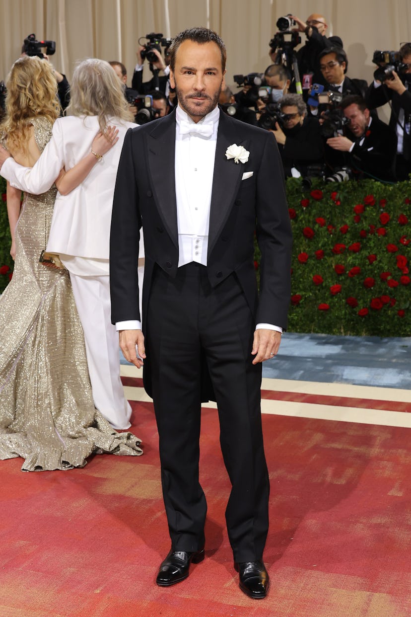 NEW YORK, NEW YORK - MAY 02: Tom Ford attends The 2022 Met Gala Celebrating "In America: An Antholog...