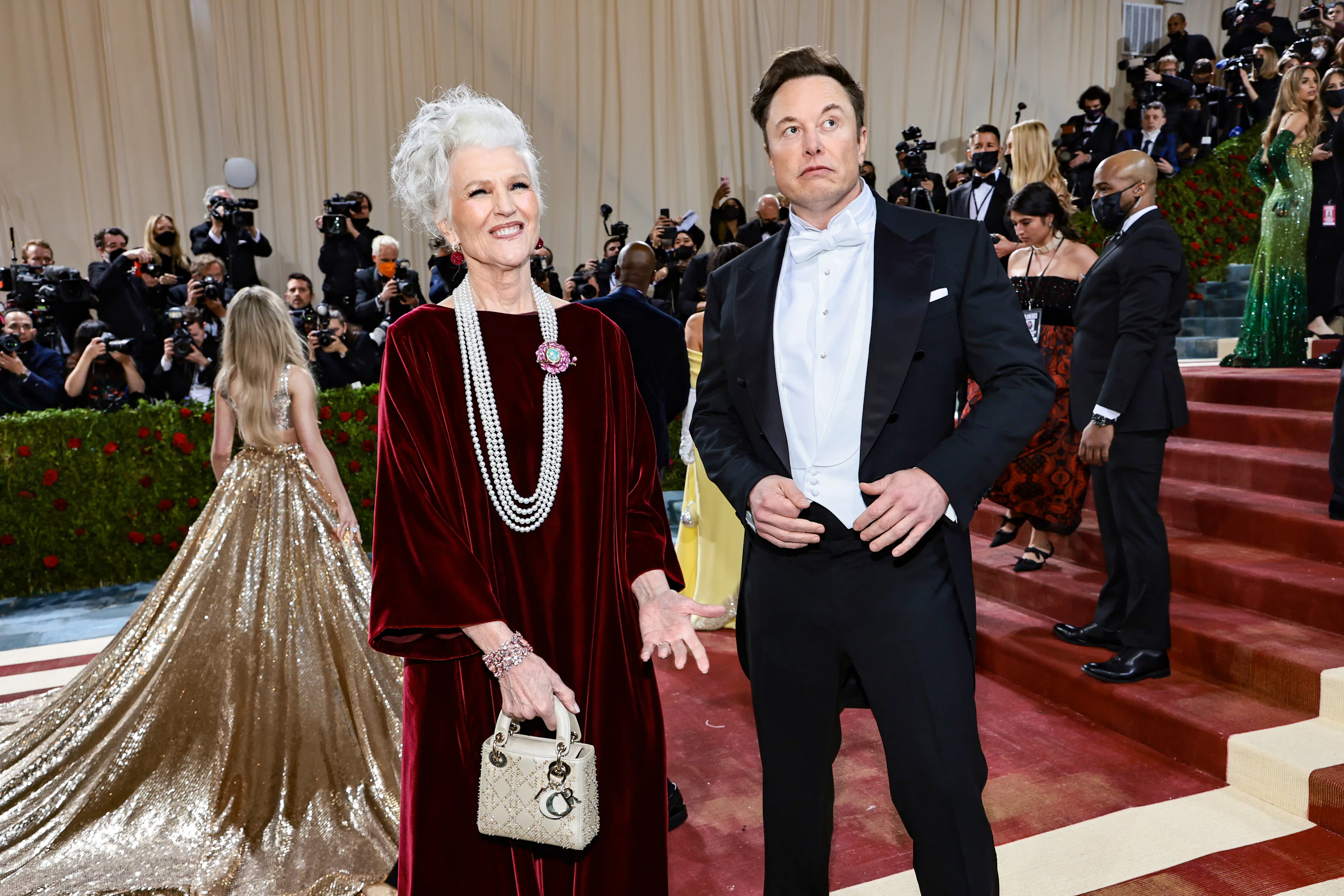 Met Gala 2022: Elon Musk and Mommy