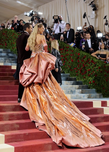 2022 Met Gala Co-Chairs Ryan Reynolds and Blake Lively attend The 2022 Met Gala Celebrating "In Amer...