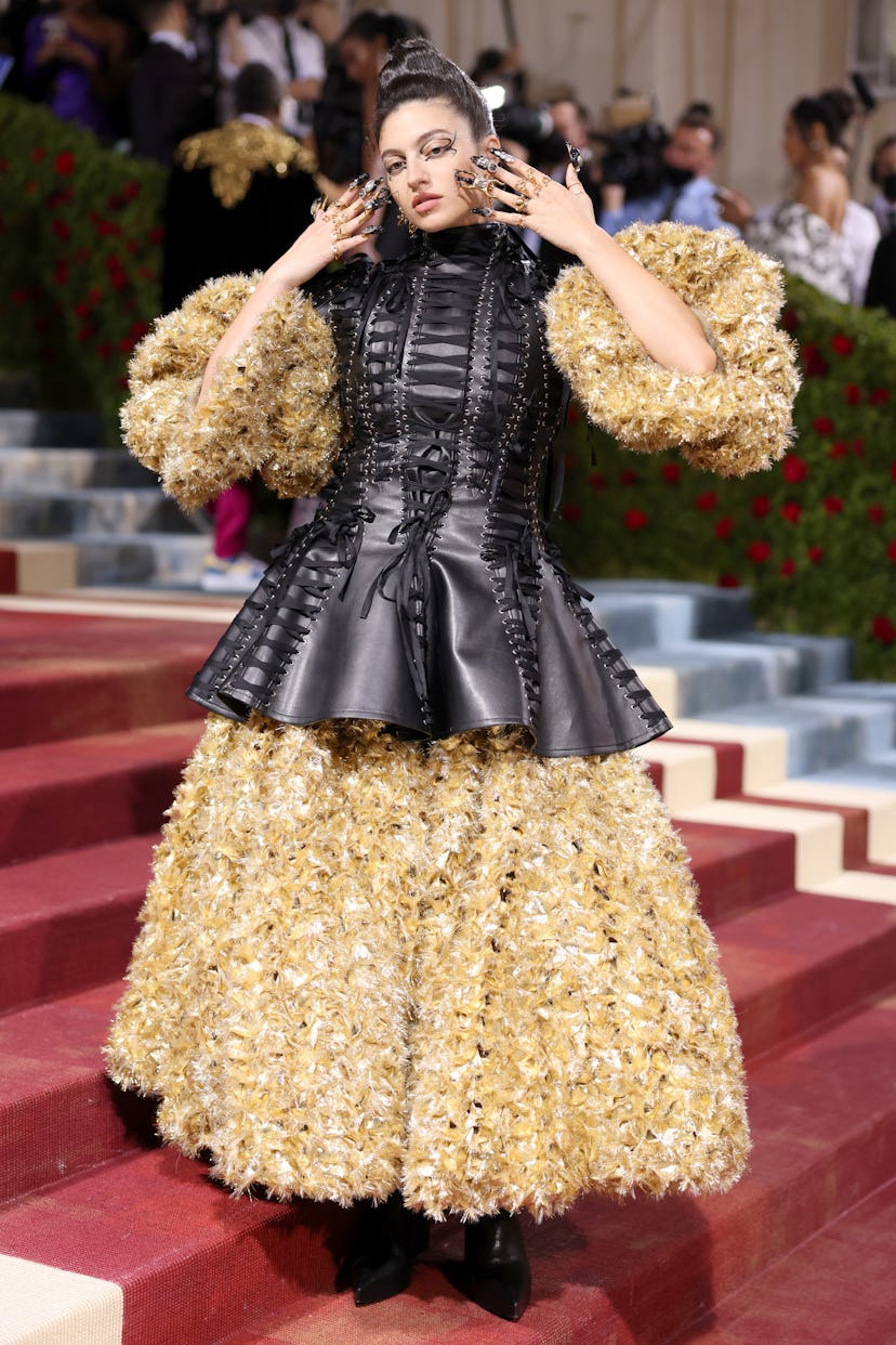 Isabelle Boemeke attends The 2022 Met Gala Celebrating “In America: An Anthology of Fashion” at The …