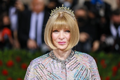 NEW YORK, NEW YORK - MAY 02: Anna Wintour attends The 2022 Met Gala Celebrating "In America: An Anth...