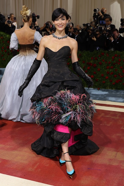 NEW YORK, NEW YORK - MAY 02: Grace Elizabeth attends The 2022 Met Gala Celebrating "In America: An A...