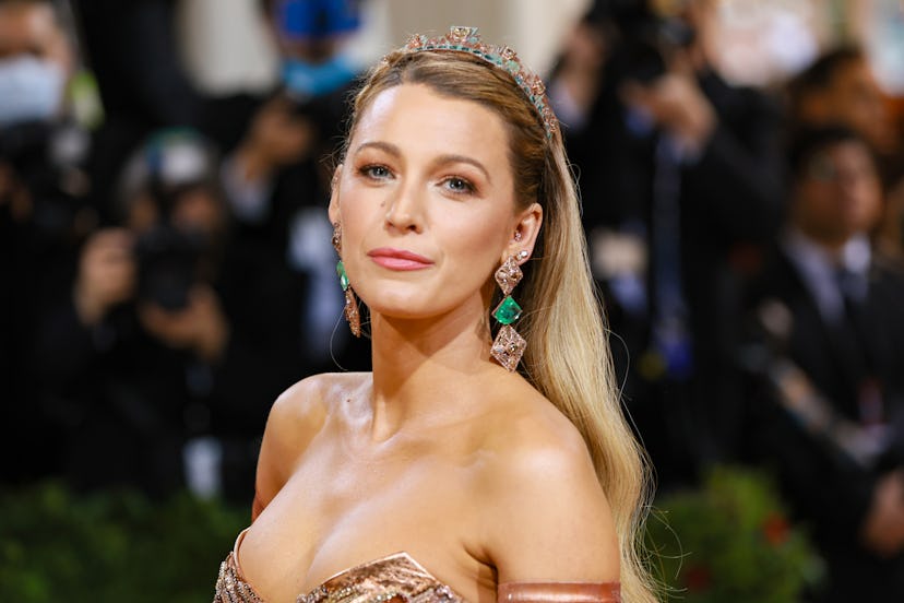 NEW YORK, NEW YORK - MAY 02: Blake Lively attends The 2022 Met Gala Celebrating "In America: An Anth...