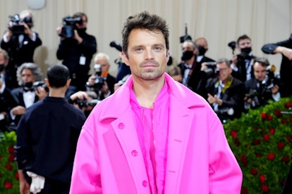 NEW YORK, NEW YORK - MAY 02: Sebastian Stan attends The 2022 Met Gala Celebrating "In America: An An...