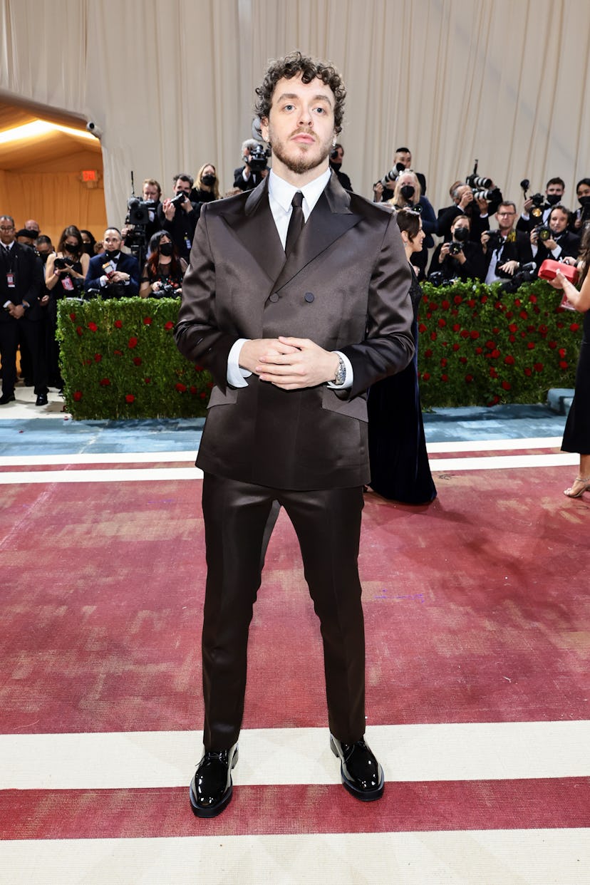 NEW YORK, NEW YORK - MAY 02: Jack Harlow attends The 2022 Met Gala Celebrating "In America: An Antho...