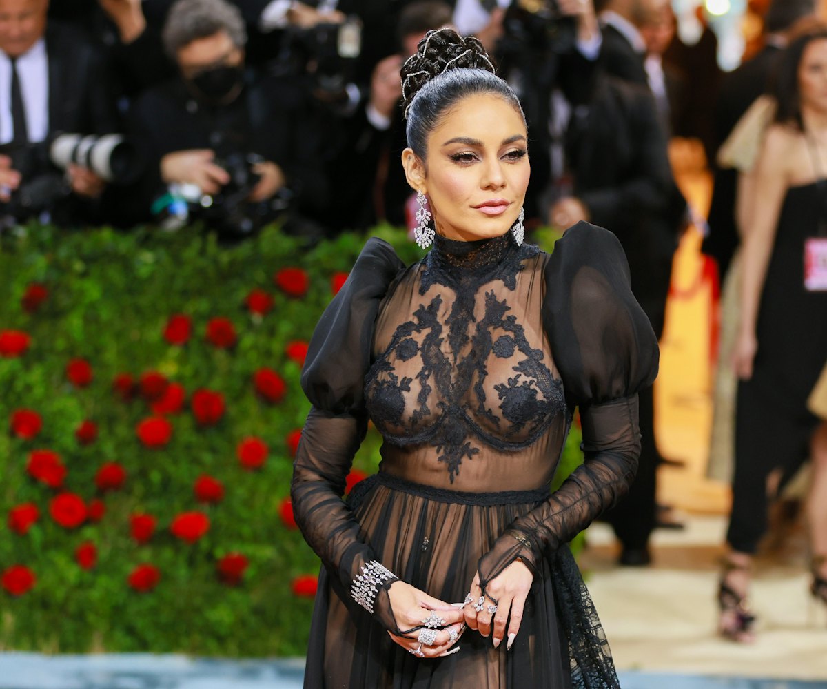 NEW YORK, NEW YORK - MAY 02: Vanessa Hudgens attends The 2022 Met Gala Celebrating "In America: An A...
