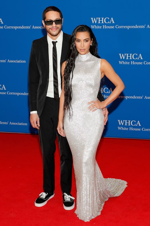 Kim Kardashian and Pete Davidson's body language at their red carpet debut was sexual.