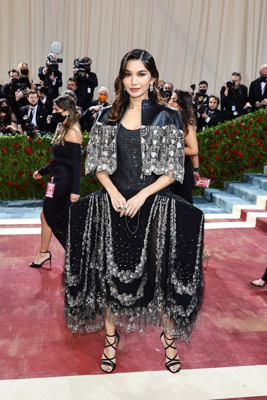 Gemma Chan attends The 2022 Met Gala Celebrating "In America: An Anthology of Fashion" 