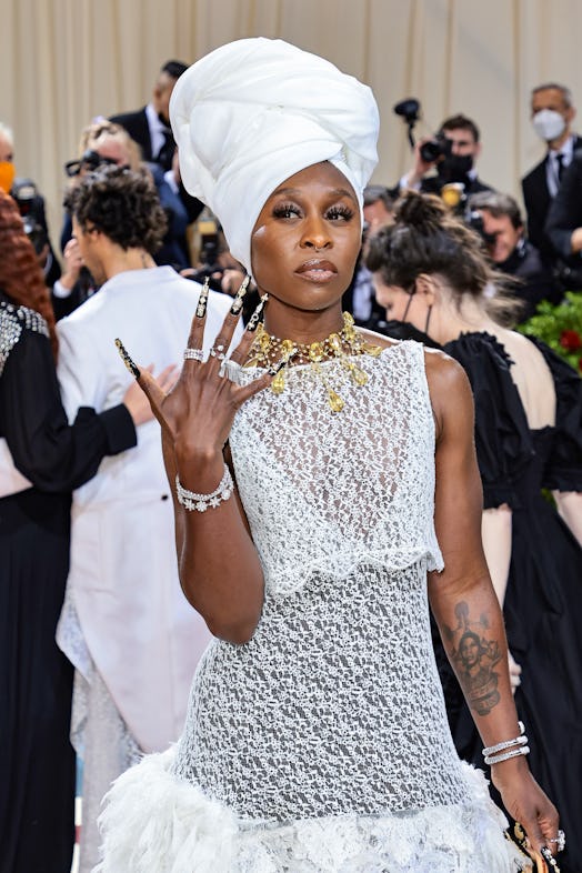 Cynthia Erivo attends The 2022 Met Gala Celebrating "In America: An Anthology of Fashion" 