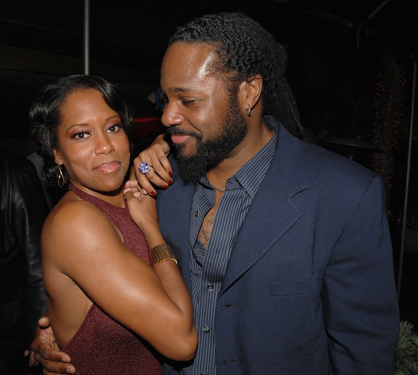 Regina King and Malcolm-Jamal Warner in 2007.