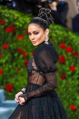 NEW YORK, NEW YORK - MAY 02: Vanessa Hudgens attends The 2022 Met Gala Celebrating "In America: An A...
