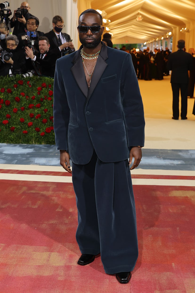 NEW YORK, NEW YORK - MAY 02: Paapa Essiedu attends The 2022 Met Gala Celebrating "In America: An Ant...