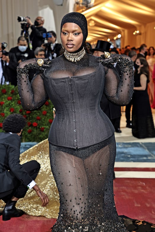 Precious Victoria Lee attends The 2022 Met Gala Celebrating "In America: An Anthology of Fashion" 