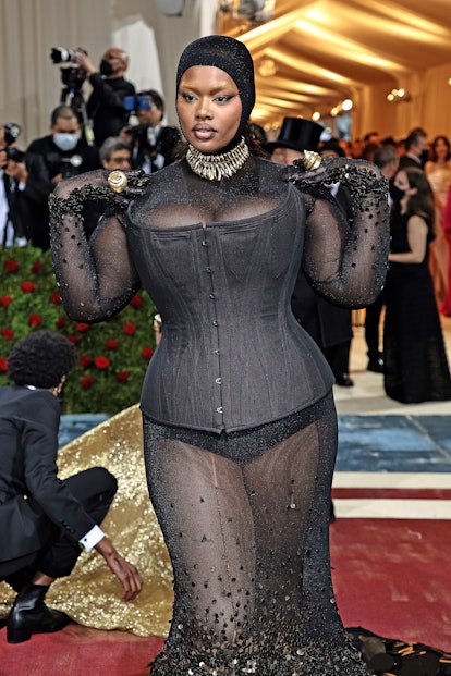 Precious Victoria Lee attends The 2022 Met Gala Celebrating "In America: An Anthology of Fashion" 