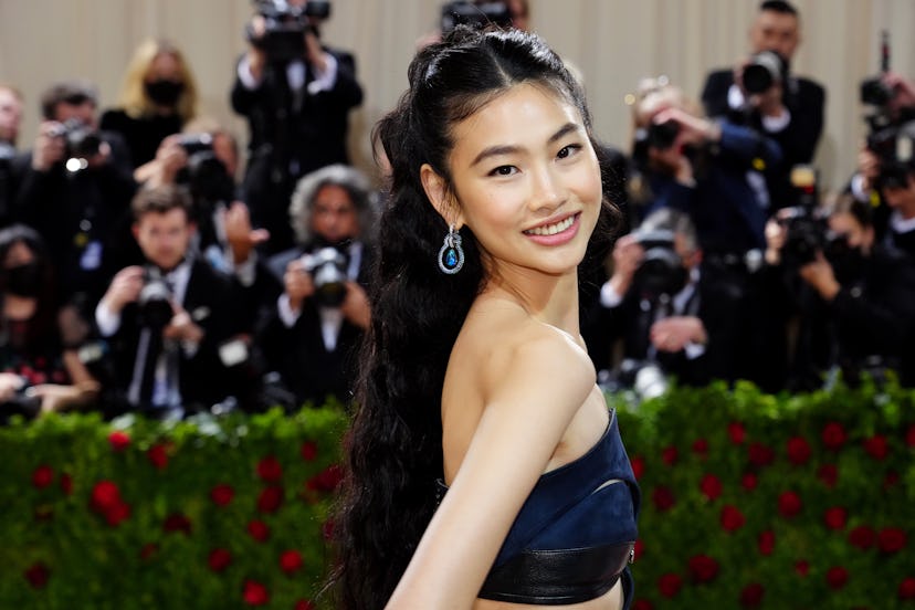 NEW YORK, NEW YORK - MAY 02: Jung Ho-yeon attends The 2022 Met Gala Celebrating "In America: An Anth...