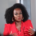 CANNES, FRANCE - MAY 19: Viola Davis attends Kering "Women In Motion" Talk during 75th Cannes Film F...