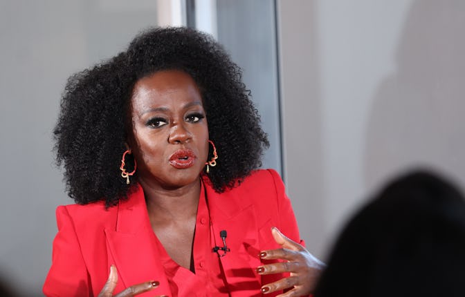 CANNES, FRANCE - MAY 19: Viola Davis attends Kering "Women In Motion" Talk during 75th Cannes Film F...