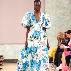 A model walks the runway during the Aje show during Afterpay Australian Fashion Week 2022 Resort '23...