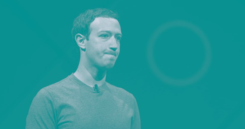 Facebook Chairman and CEO Mark Zuckerberg pauses as he mentions the shooting posted on Facebook ear...