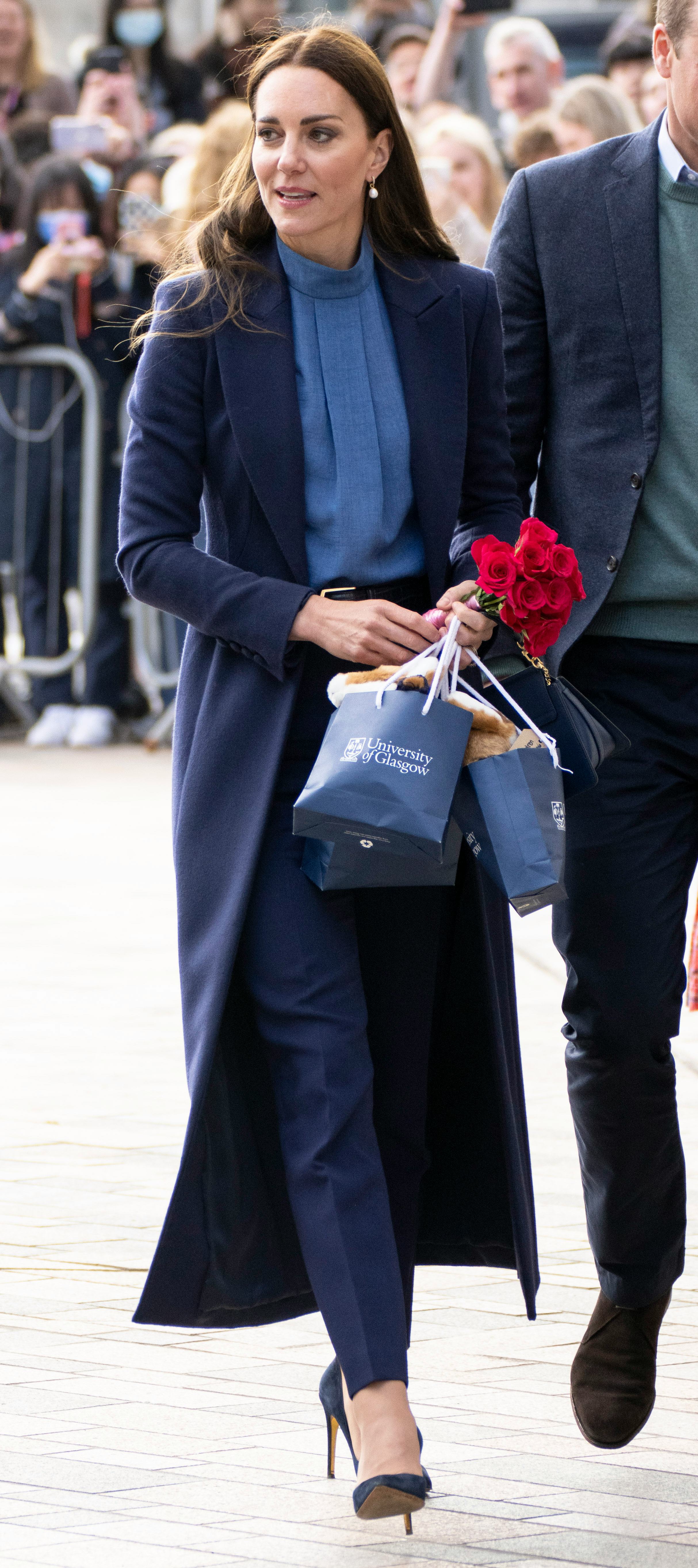 Kate Middleton blue outfit