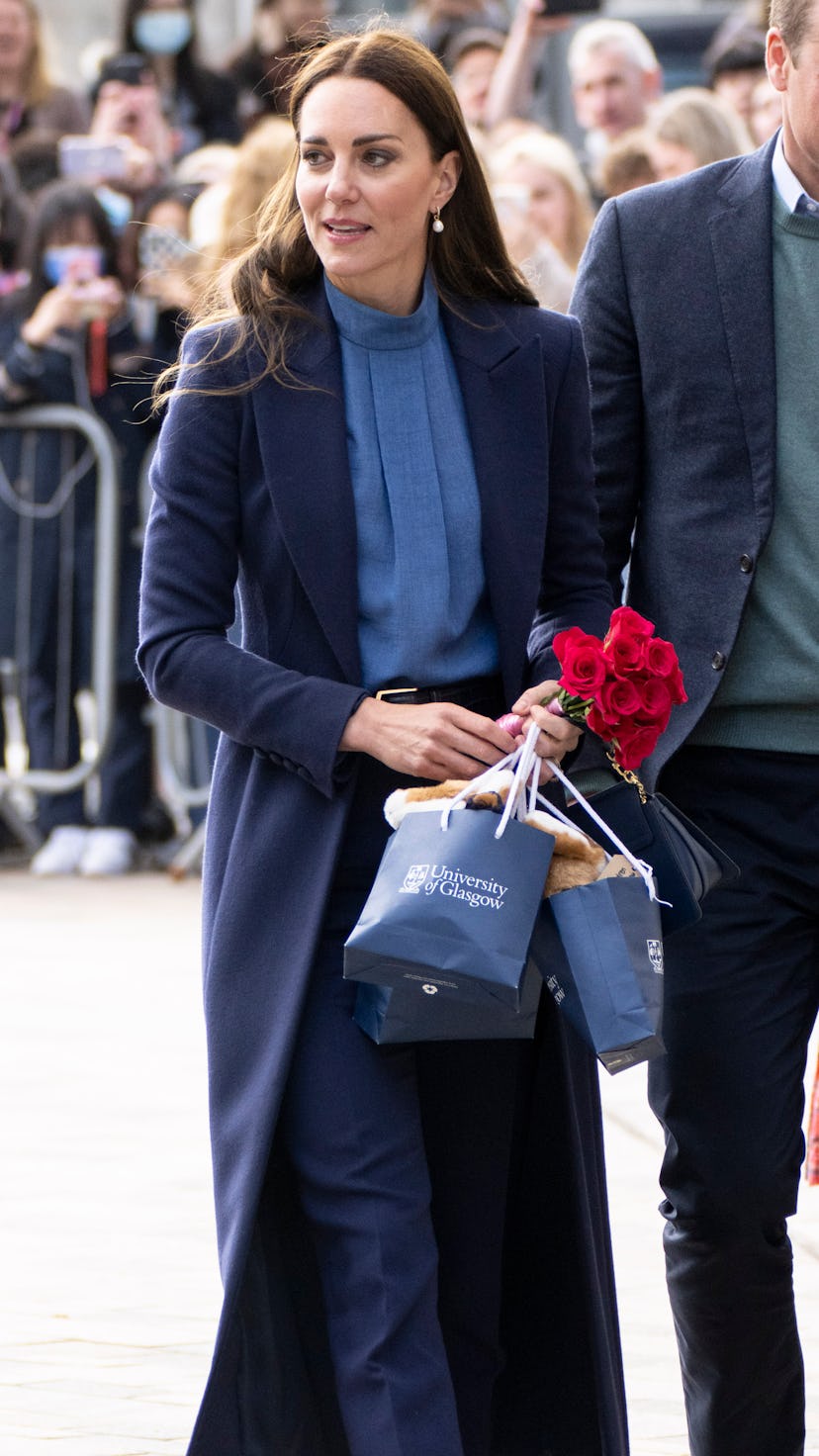 Kate Middleton blue outfit