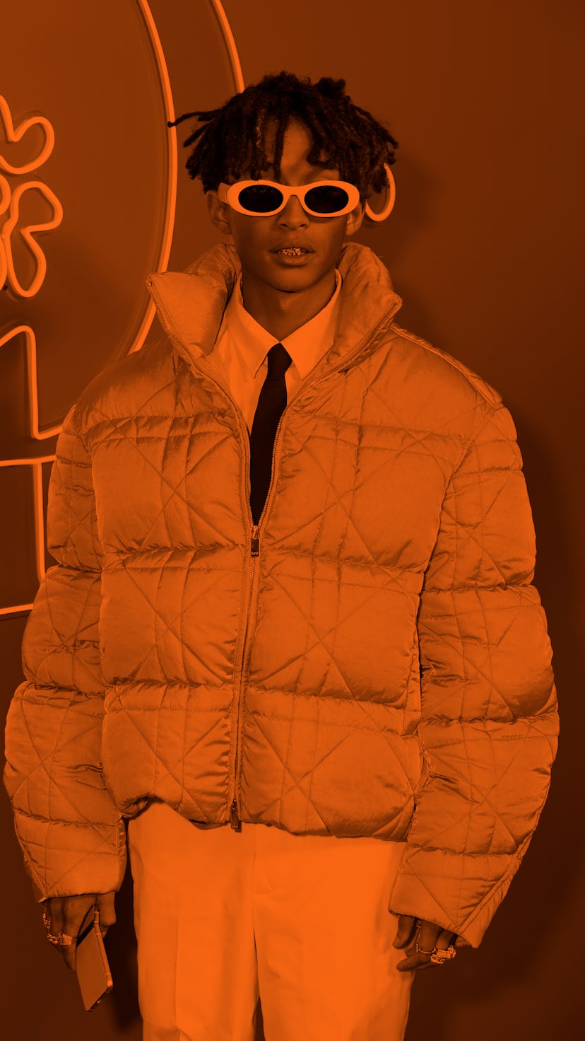 LOS ANGELES, CALIFORNIA - MAY 19: Jaden Smith attends the Dior Men's Spring/Summer 2023 Collection o...