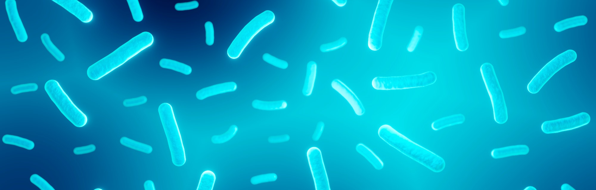 Illustration of probiotic bacteria.