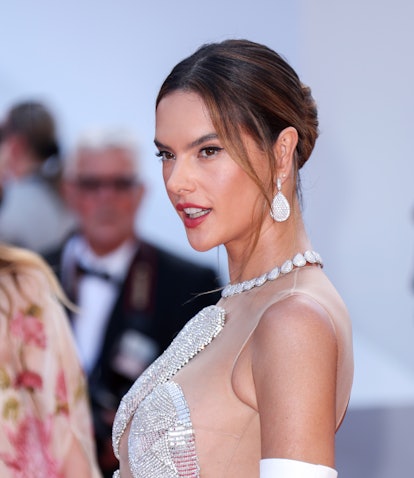 CANNES, FRANCE - MAY 19: Alessandra Ambrosio attends the screening of "Armageddon Time" during the 7...