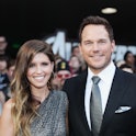 Katherine Schwarzenegger and Chris Pratt attend the Los Angeles World Premiere of Marvel Studios' "A...
