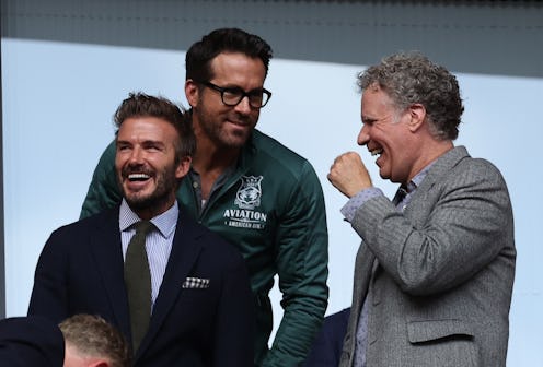Ex England Footballer David Beckham, Wrexham Owner & Hollywood actor Ryan Reynolds and Hollywood act...