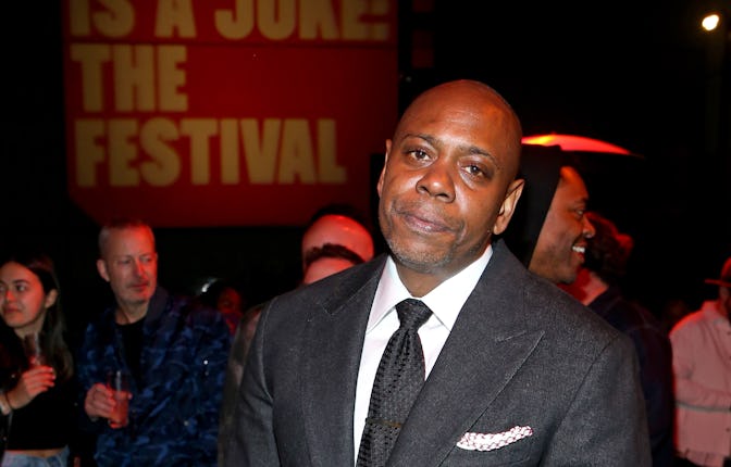 HOLLYWOOD, CALIFORNIA - APRIL 28: Dave Chappelle attends the Opening Night Party presented by NETFLI...