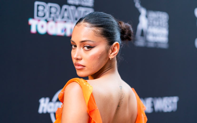 NEW YORK, NEW YORK - MAY 19: Cindy Kimberly attends the Sports Illustrated Swimsuit Issue launch par...