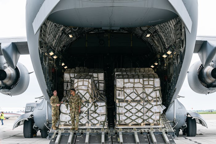 Operation Fly Formula begins with 78,000 pounds of baby and toddler formula delivered May 23.