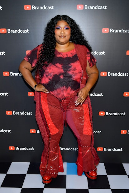 NEW YORK, NEW YORK - MAY 17: Lizzo attends the YouTube Brandcast 2022 at Imperial Theatre on May 17,...