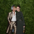 Tan France and Gigi Hadid attend the CFDA / Vogue Fashion Fund 2019 Awards  — the pair have been bon...