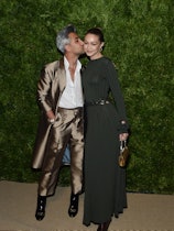 Tan France and Gigi Hadid attend the CFDA / Vogue Fashion Fund 2019 Awards  — the pair have been bon...