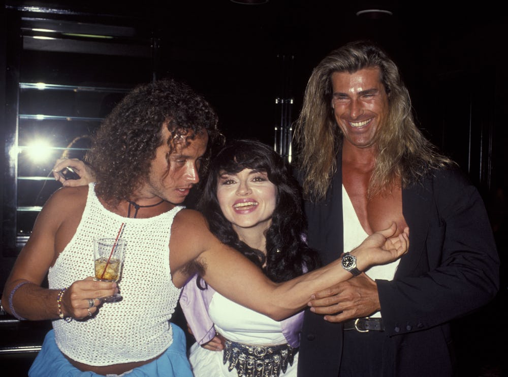 Pauly Shore, Judy Tenuta and Fabio (Photo by Ron Galella, Ltd./Ron Galella Collection via Getty Imag...