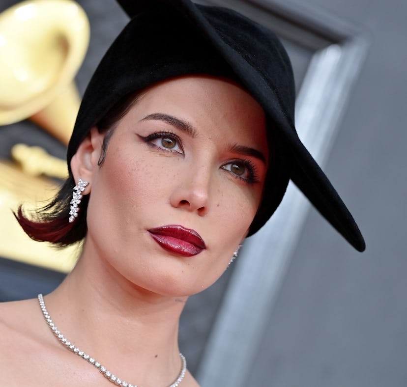 Halsey said their record label, Capitol Music Group, is preventing them from releasing new music unt...