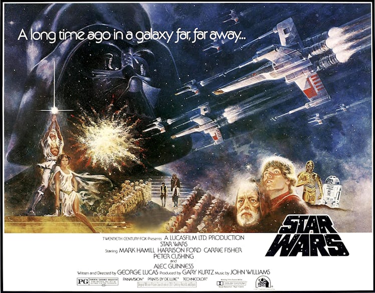 Star Wars, lobbycard, (aka : EPISODE IV - A NEW HOPE), US poster art, Darth Vader, Carrie Fisher, Al...
