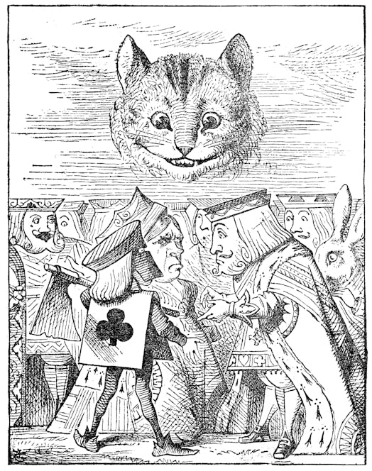 Alice in Wonderland, Lewis Carroll  1897 illustration
