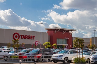 Memorial Day is a big shopping weekend, and Target stores prove no exception.